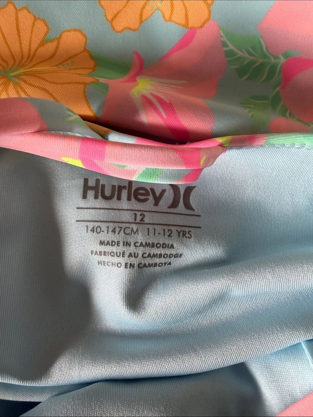 Hurley bright floral